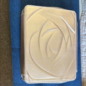 Lancome Gold Cosmetic Bag